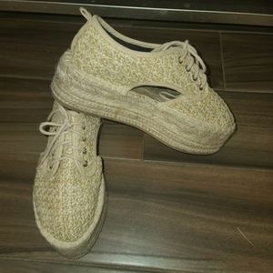 Asos Jasper  Chunky Lace Up Espadrilles sz.7